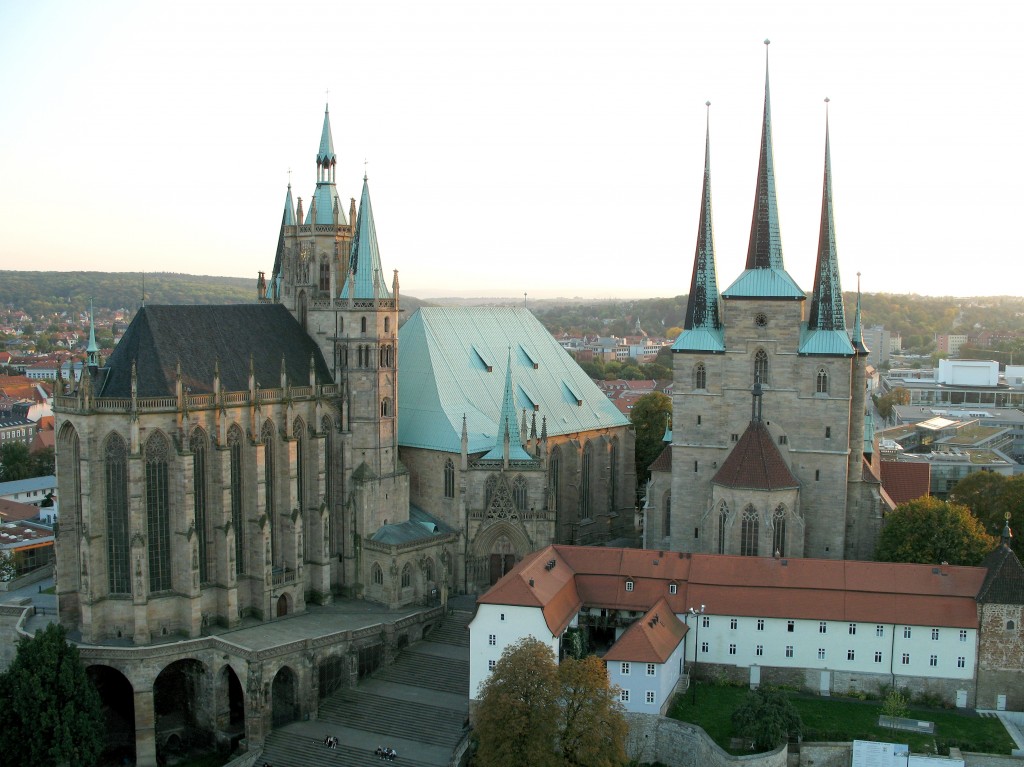 Эрфурт, кафедральный собор и церковь