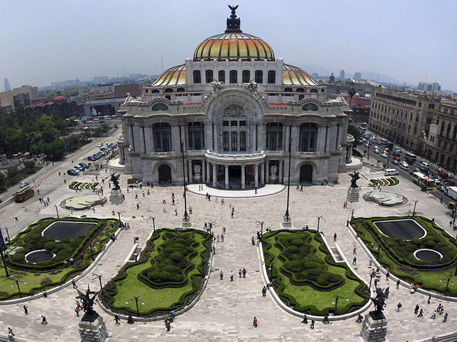 Мехико, дворец Bellas Artes