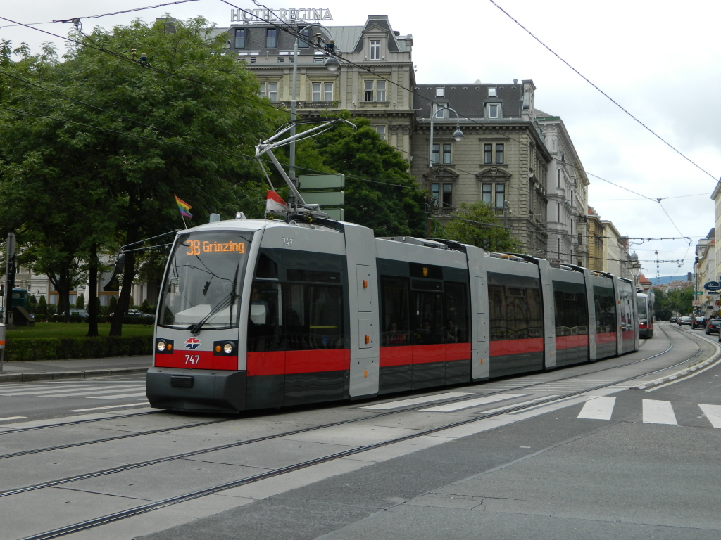 Трамвай, г. Вена, Австрия