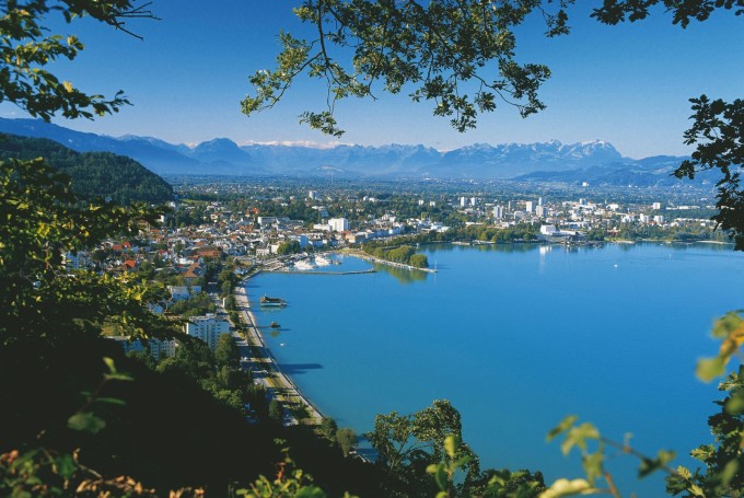 Боденское озеро, со стороны Австрии