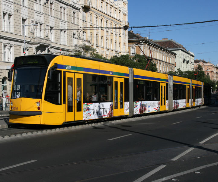 Трамвай, г. Будапешт