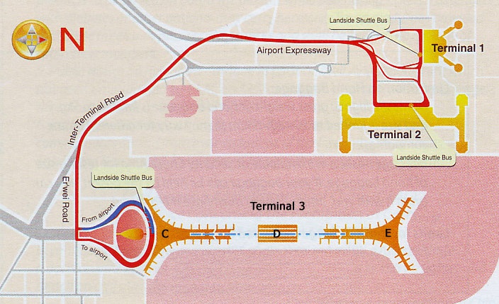 Аэропорт Пекина, схема