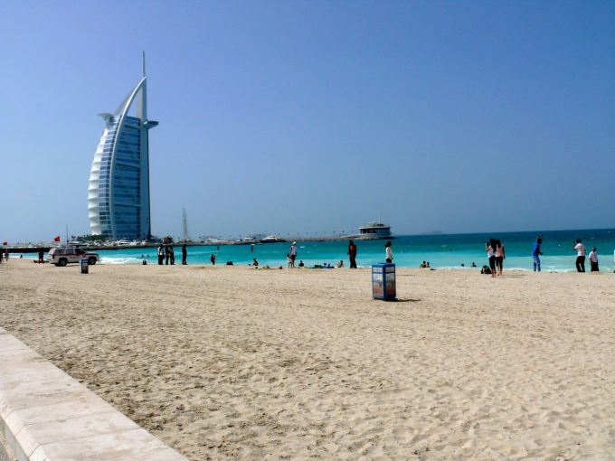 Пляж Дубай