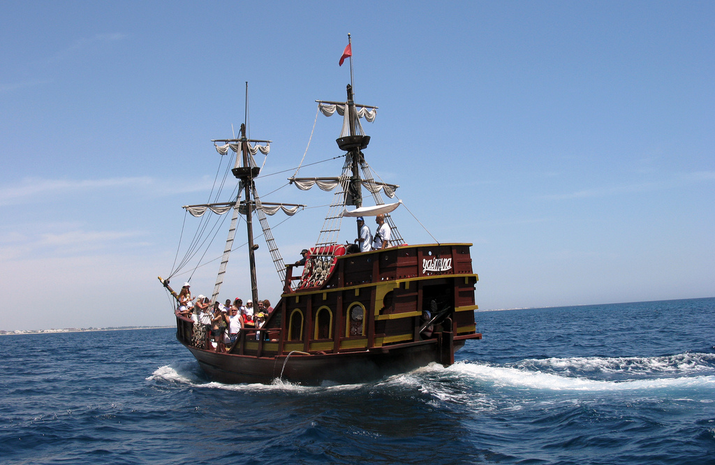 Пиратский корабль, Тунис