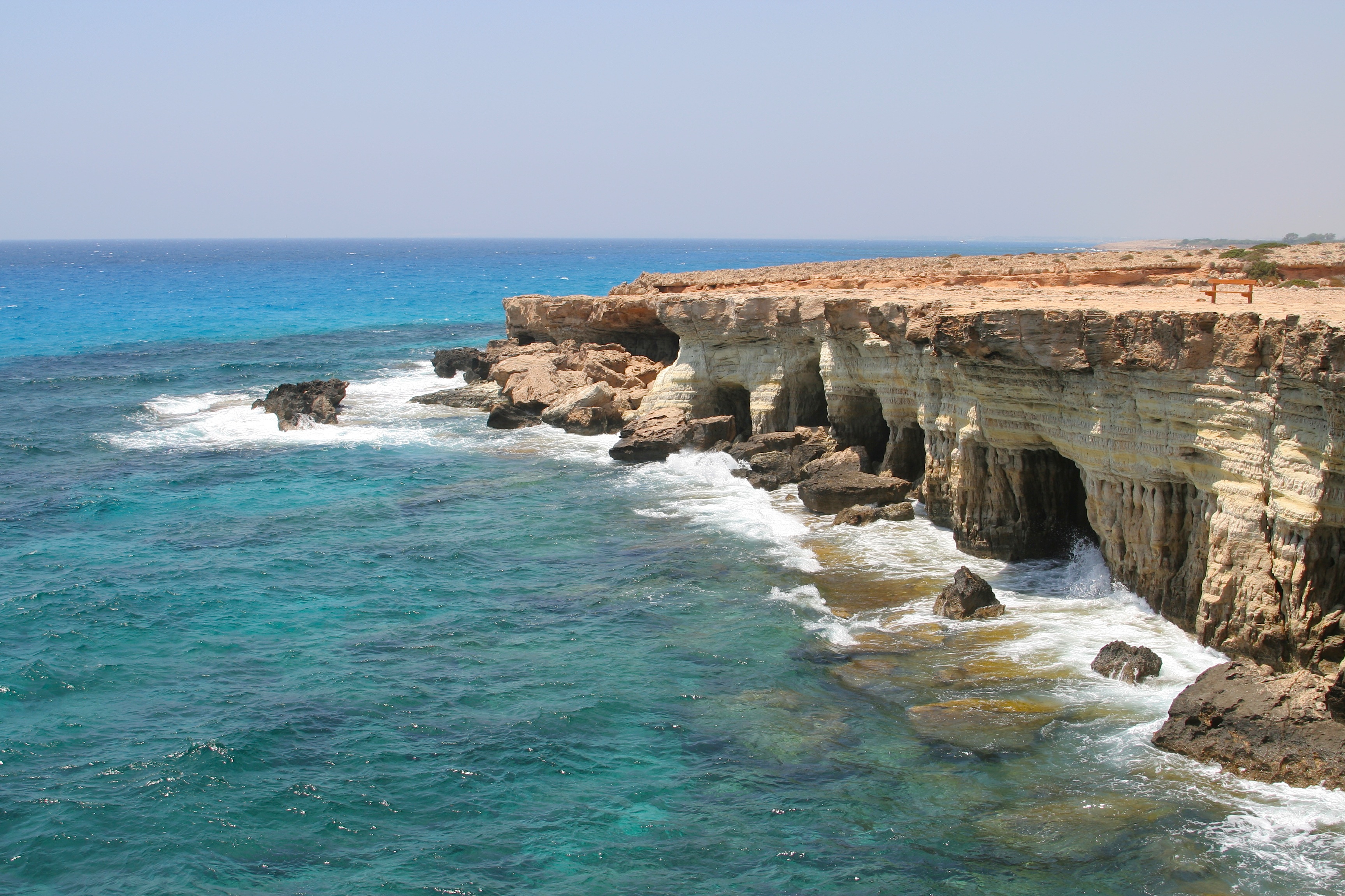 Кипр. Протарас мыс греко. Морские гроты Айя-Напы. Остров Кипр Айя Напа. Sea Caves Кипр.