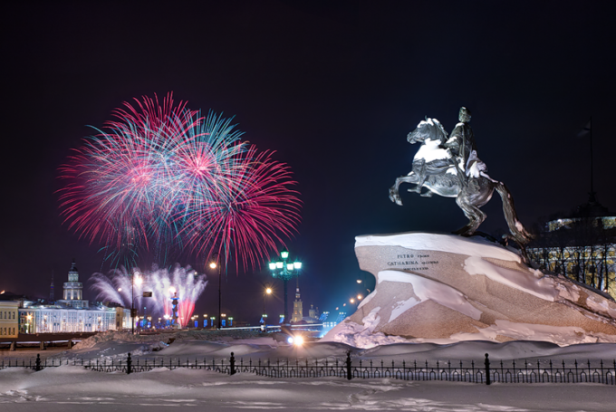 Новый год 2017 в Санкт-Петербурге